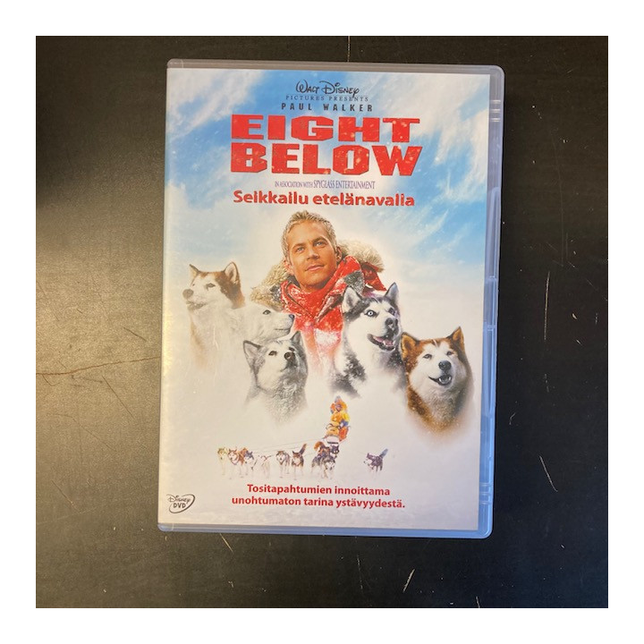 Eight Below - seikkailu etelänavalla DVD (M-/M-) -seikkailu/draama-