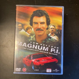 Magnum P.I. - Kausi 2 6DVD (VG/M-) -tv-sarja-