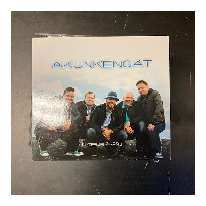 Akunkengät - Uuteen elämään CD (VG+/VG+) -pop rock-
