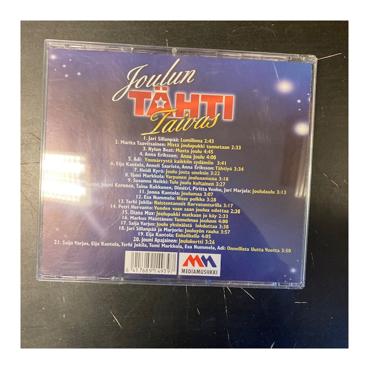 V/A - Joulun tähtitaivas CD (VG+/VG+)