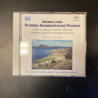 Risto Lauriala - Suomalaisia klassisia suosikkisävelmiä pianolle CD (VG+/VG+) -klassinen-