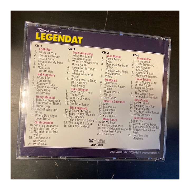 V/A - Tähtitaivaan legendat 4CD (M-/M-)