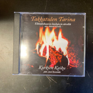 Kurkien Kaiku - Takkatulen tarina CD (VG+/M-) -gospel-