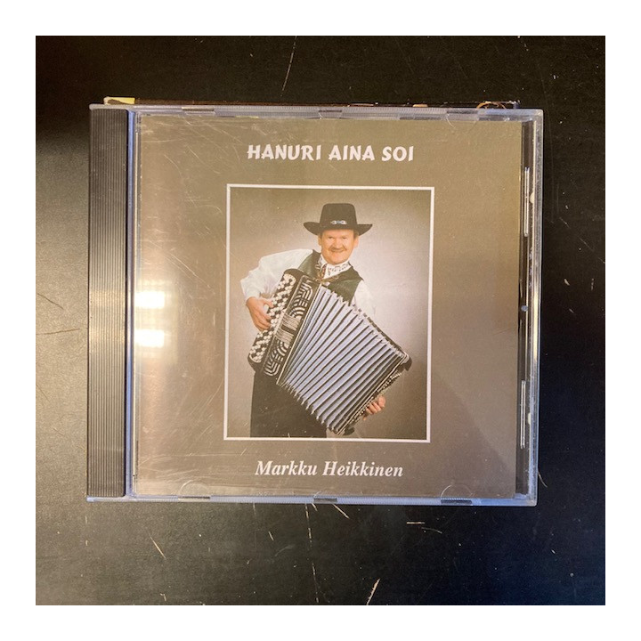 Markku Heikkinen - Hanuri aina soi CD (VG+/M-) -iskelmä-