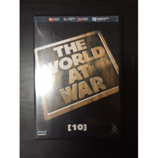 Maailma sodassa 10 - Saksa puristuksissa / Miehitys DVD (VG+/M-) -dokumentti-