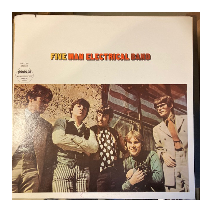 Five Man Electric Band - Five Man Electric Band LP (VG+-M-/VG+) -psychedelic rock-