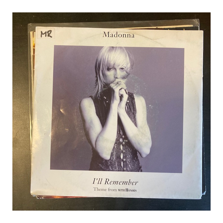 Madonna - I'll Remember (Theme From With Honors) 7'' (VG+/VG) -pop-