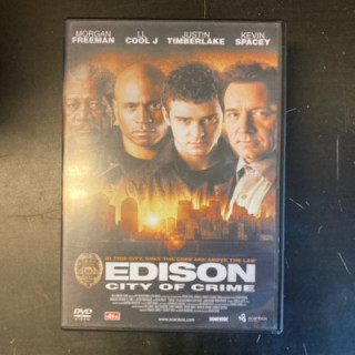 Edison - City Of Crime DVD (M-/M-) -toiminta-