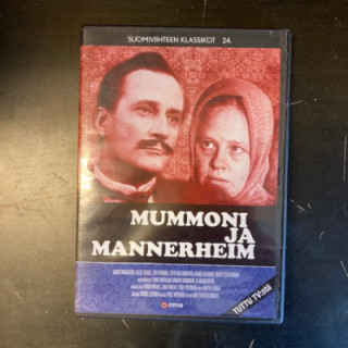 Mummoni ja Mannerheim DVD (M-/M-) -draama/sota-