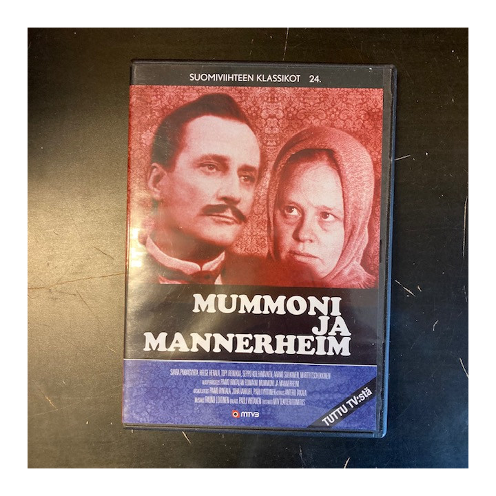 Mummoni ja Mannerheim DVD (M-/M-) -draama/sota-