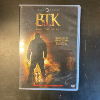 B.T.K. DVD (VG+/M-) -kauhu/draama-