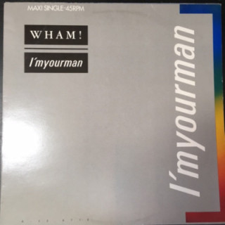 Wham! - I'm Your Man 12'' SINGLE (VG+/VG+) -synthpop-
