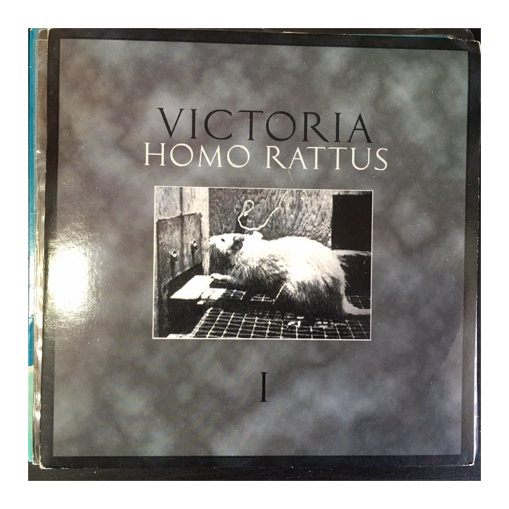 Victoria - Homo Rattus I (limited edition) 7'' (VG+-M-/VG+) -neofolk-