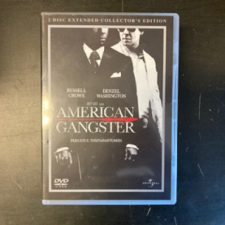 American Gangster (collector's edition) 2DVD (VG+/M-) -draama
