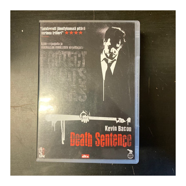 Death Sentence DVD (VG+/M-) -jännitys-