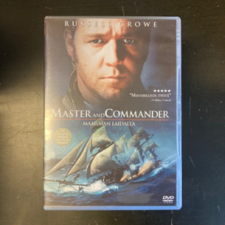 Master And Commander - maailman laidalla DVD (VG+/M-) -seikkailu-