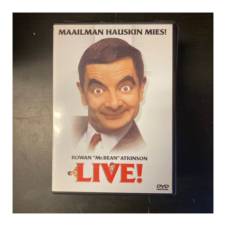 Rowan Atkinson Live! DVD (M-/M-) -komedia-