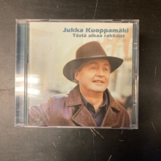 Jukka Kuoppamäki - Tästä alkaa rakkaus CD (M-/M-) -iskelmä-