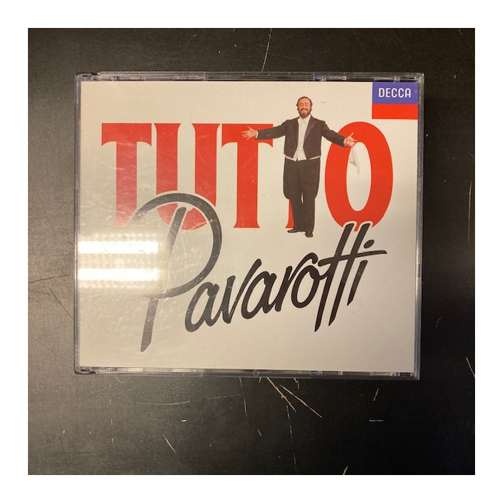 Luciano Pavarotti - Tutto Pavarotti 2CD (VG+-M-/M-) -klassinen-