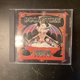 Doomstone - Satanavoid CD (VG+/M-) -black metal/doom metal-