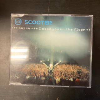 Scooter - Posse (I Need You On The Floor) CDS (VG+/M-) -trance-