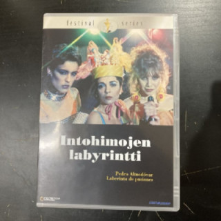 Intohimojen labyrintti DVD (M-/M-) -komedia/draama-