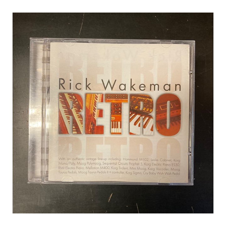 Rick Wakeman - Retro CD (VG+/M-) -prog rock-