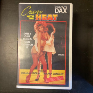 Crazy With The Heat / Beverly Hills Wives VHS (VG+/M-) -aikuisviihde-