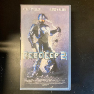 RoboCop 2 VHS (VG+/VG+) -toiminta/sci-fi-