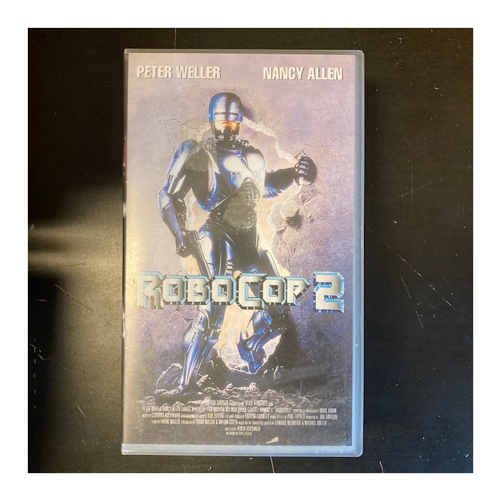 RoboCop 2 VHS (VG+/VG+) -toiminta/sci-fi-