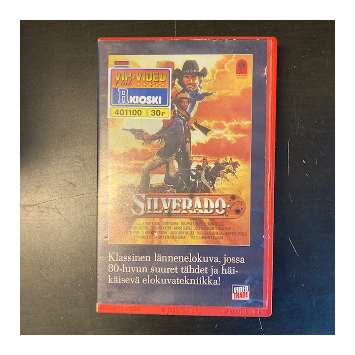 Silverado VHS (VG+/VG+) -western-
