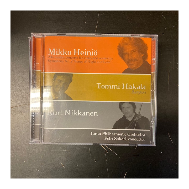 Heiniö - Alla Madre / Sinfonia nro 2 CD (M-/M-) -klassinen-