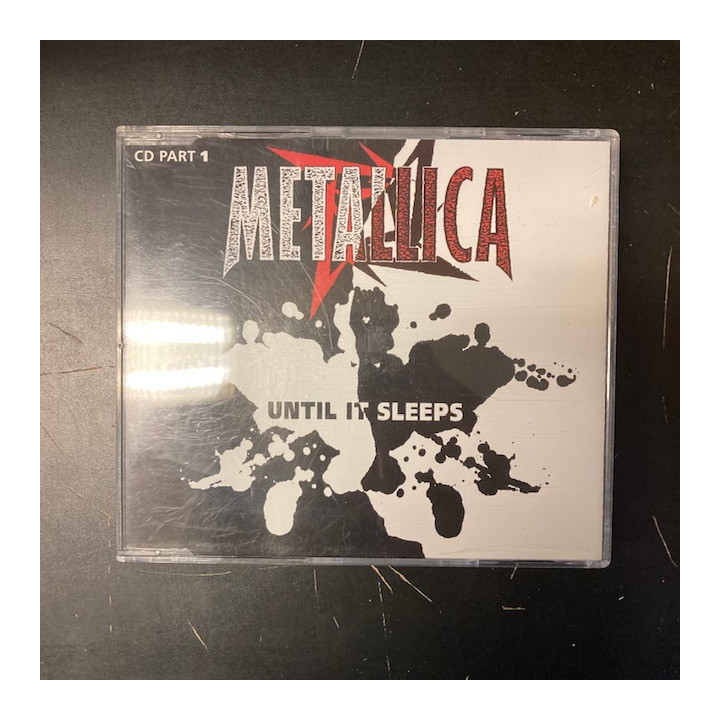 Metallica - Until It Sleeps (Part 1) CDS (VG+/M-) -heavy metal-