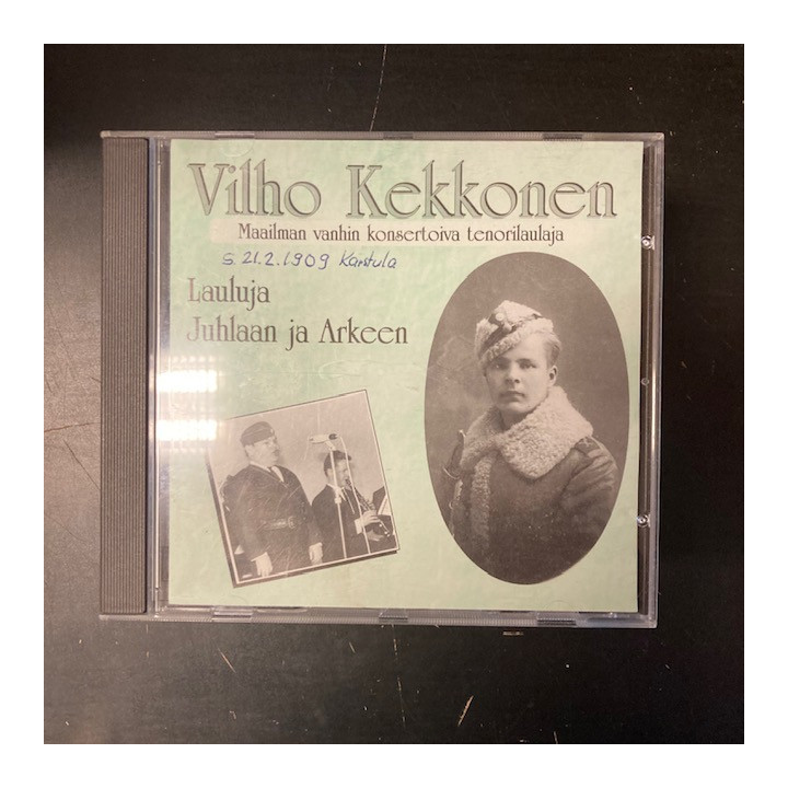 Vilho Kekkonen - Lauluja juhlaan ja arkeen CD (VG+/VG+) -klassinen-