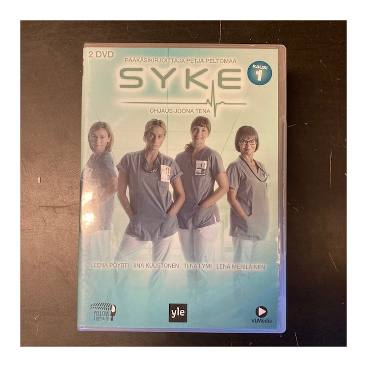 Syke - Kausi 1 2DVD (VG+-M-/M-) -tv-sarja-