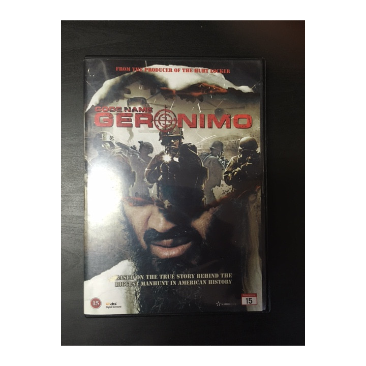 Code Name Geronimo DVD (VG/M-) -toiminta-