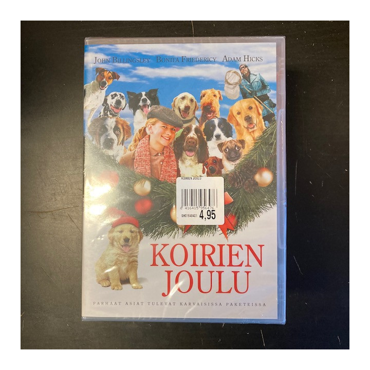 Koirien joulu DVD (avaamaton) -lastenelokuva-