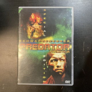 Predator - Saalistaja (special edition) 2DVD (VG+/M-) -toiminta-