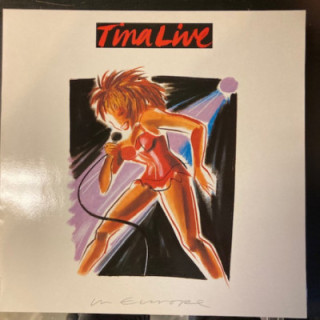 Tina Turner - Tina Live In Europe 2LP (VG/VG+) -pop rock-