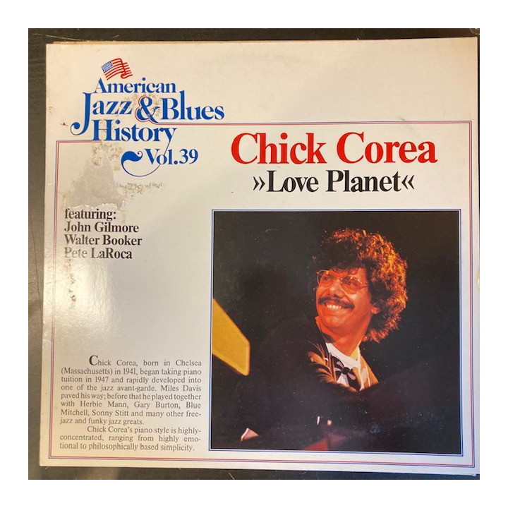 Chick Corea - Love Planet LP (M-/VG) -jazz-
