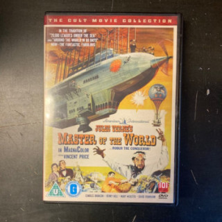 Master Of The World DVD (VG+/M-) -seikkailu/sci-fi- (ei suomenkielistä tekstitystä)