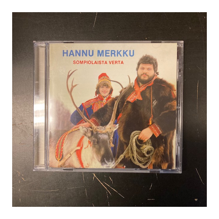 Hannu Merkku - Sompiolaista verta CD (M-/M-) -iskelmä-