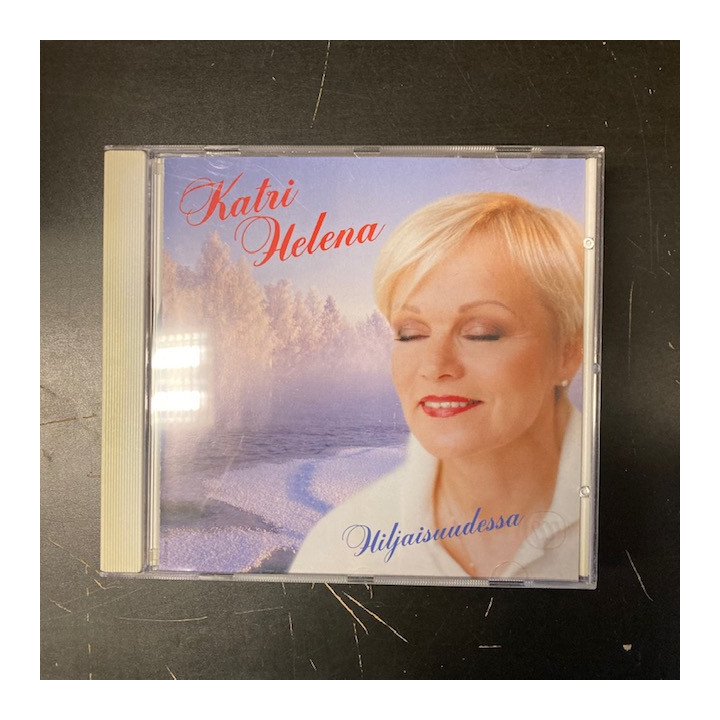 Katri Helena - Hiljaisuudessa CD (M-/M-) -joululevy-