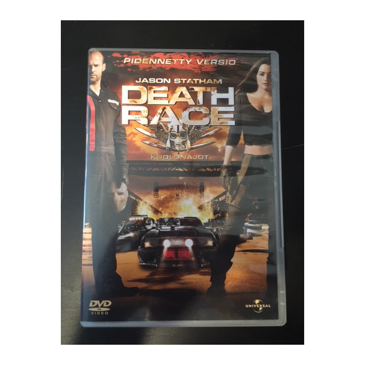 Death Race - Kuolonajot DVD (M-/M-) -toiminta-