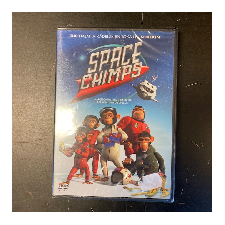 Space Chimps DVD (avaamaton) -animaatio-