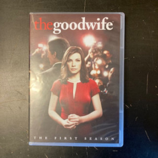 Good Wife - Kausi 1 6DVD (VG+/M-) -tv-sarja-