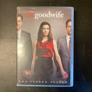 Good Wife - Kausi 2 6DVD (VG+/VG+) -tv-sarja-
