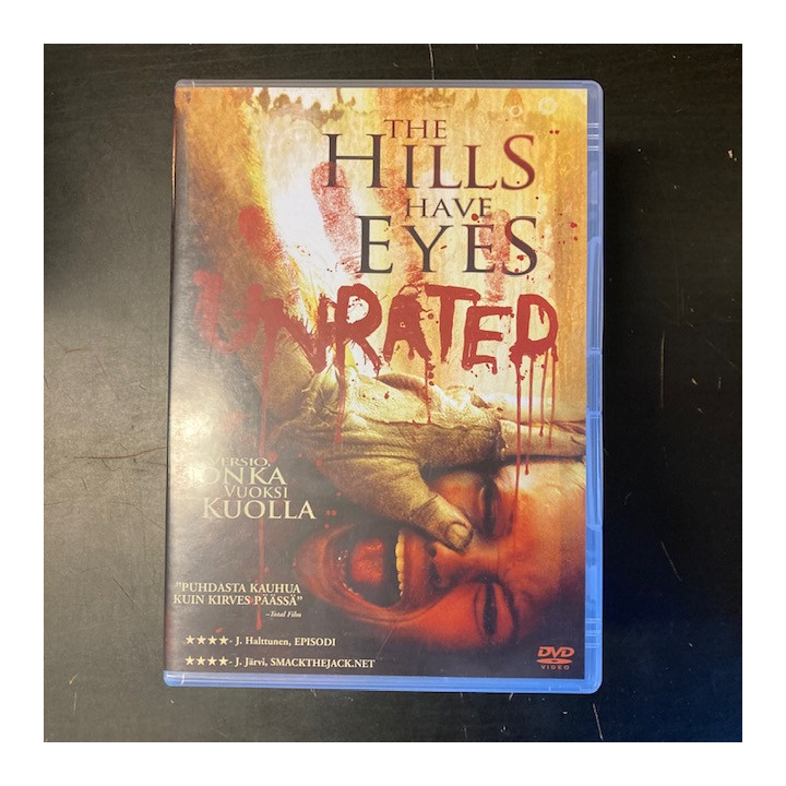 Hills Have Eyes (2006) DVD (VG+/M-) -kauhu-