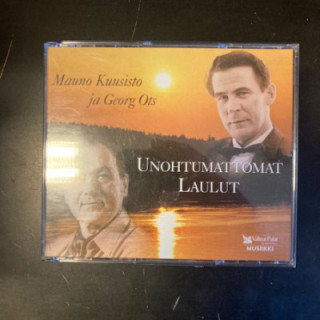 Mauno Kuusisto / Georg Ots - Unohtumattomat laulut 4CD (M-/M-) -iskelmä-