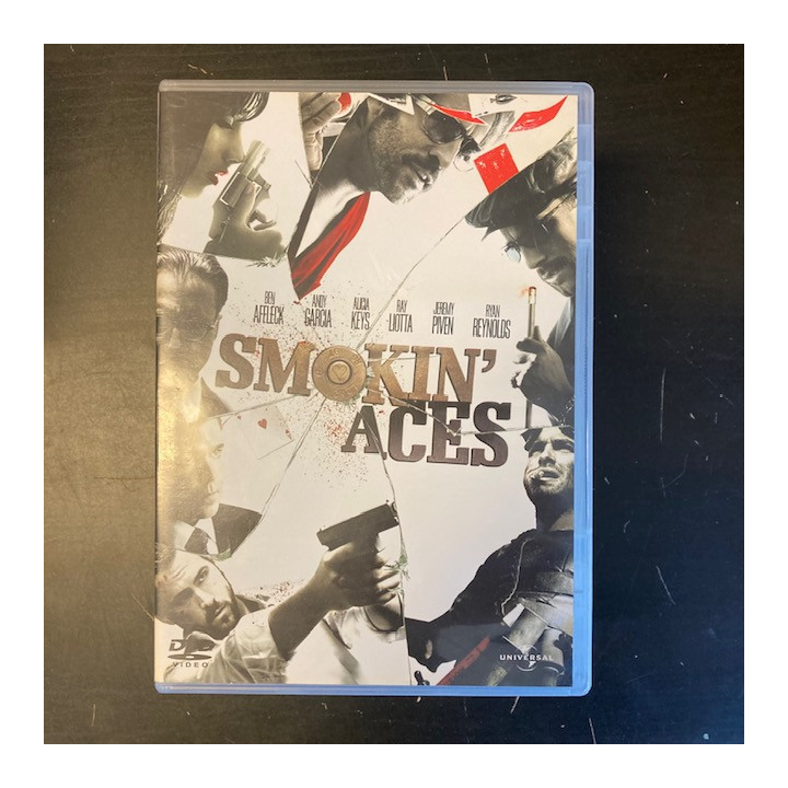 Smokin' Aces DVD (VG+/M-) -toiminta-